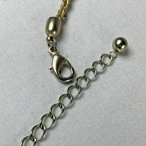 Kenneth Cole Modernist Enamel Geometric Square Silver Tone Earring-Necklace Set - Picture 5 of 8